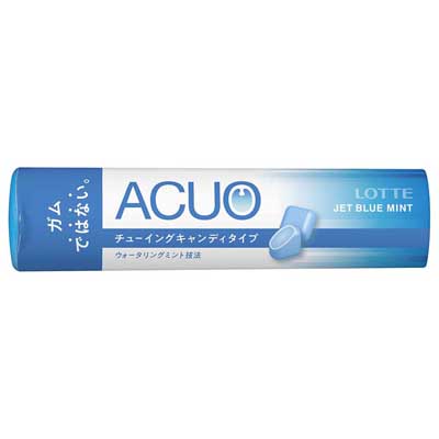 ロッテ　ACUO　チューイングキャンディタイプ　ジェットブルーミント　32ｇ