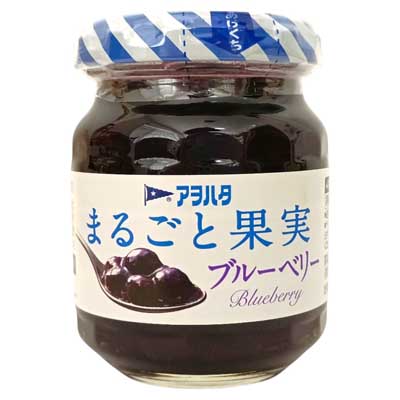 アヲハタ　まるごと果実　ブルーベリー　125g