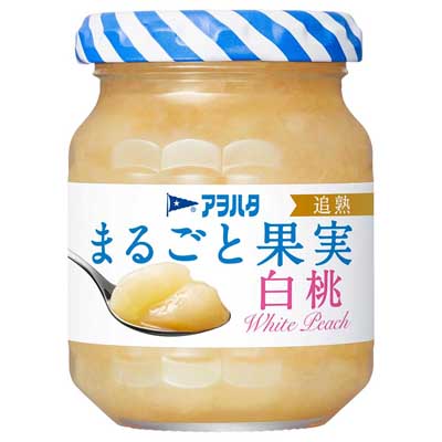 アヲハタ　追熟 まるごと果実　白桃　125ｇ