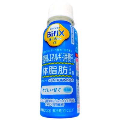 グリコ　BifiXヨーグルトα　ドリンクタイプ　やさしい甘さ　100ｇ