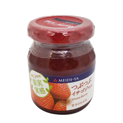 明治屋 果実実感つぶつぶイチゴジャム 160g