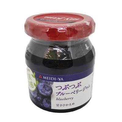 明治屋 果実実感つぶつぶブルーベリージャム 160g
