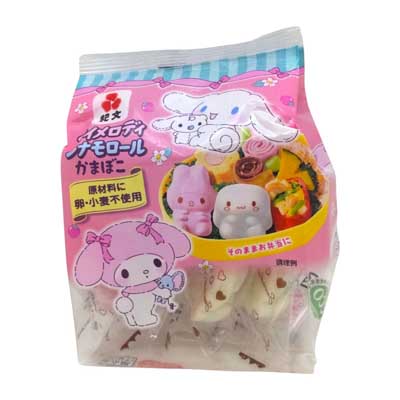 紀文　マイメロディ・シナモロールかまぼこ　4個