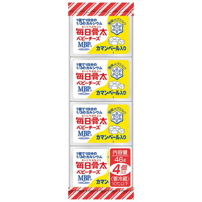 雪印 毎日骨太ベビーチーズ カマンベール入り 4個入り