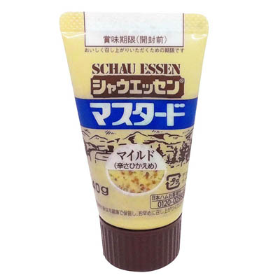 日本ハム　シャウエッセン　マスタード　マイルド（辛さひかえめ）　40ｇ