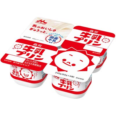 森永乳業 森永牛乳プリン 60g×4個