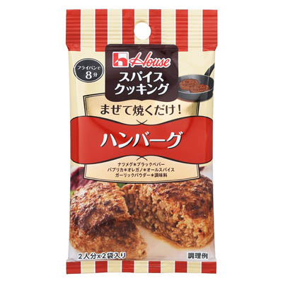 ハウス　スパイスクッキング　ハンバーグ　2人分×2袋入