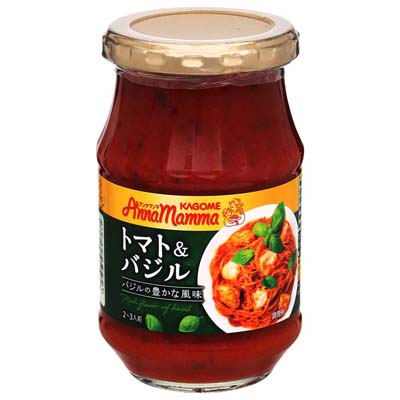 カゴメ アンナマンマ トマト&バジル330g