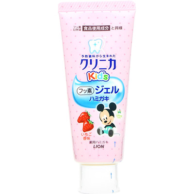 クリニカキッズ フッ素ジェルハミガキ イチゴ香味 60g