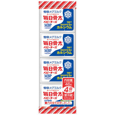 雪印 毎日骨太 MBPベビーチーズ 4個入り