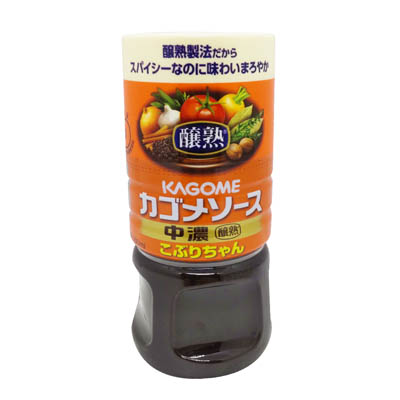 カゴメ　醸熟ソース　中濃こぶりちゃん　160ml