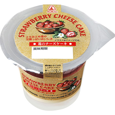 アンデイコ 苺のチーズケーキ
