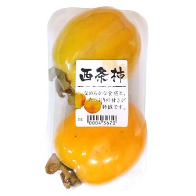 鳥取県産など国内産　西条柿　2玉入