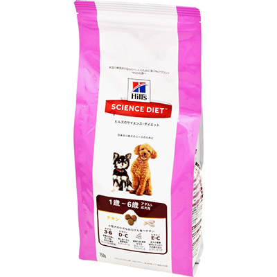 サイエンスダイエット アダルト 小型犬用 成犬用 ( 750g )