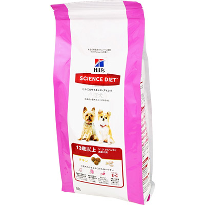 サイエンスダイエット シニア アドバンスド 小型犬用 高齢犬用 ( 750g )