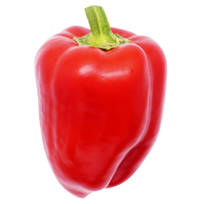 韓国産など国外産　パプリカ（赤）　１個