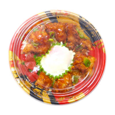 塩糀仕立ての国産鶏むね唐揚げ丼