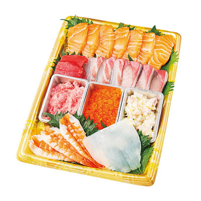 生サーモンたっぷり手巻き寿司ねたセット