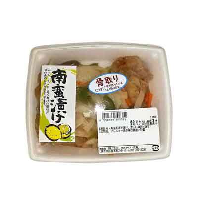 晩白柚果汁入り　骨取りかれい南蛮漬け（小パック）