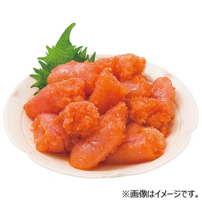 減塩昆布仕込み辛子明太子上切子（無着色）