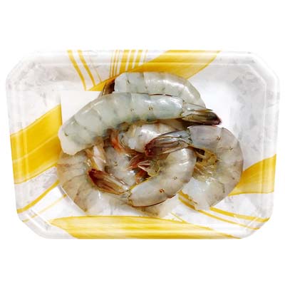 エクアドル産など　キングバナメイえび（大）養殖・解凍　８尾