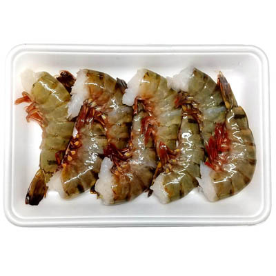 スリランカ産など　ブラックタイガー（特大）８尾（養殖・解凍）