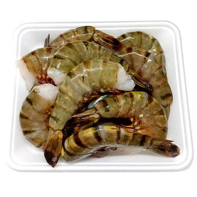 スリランカ産など　ブラックタイガー（特大）１２尾（養殖・解凍）