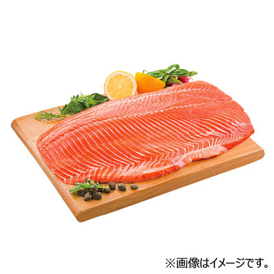 【グラム売】ノルウェー産など　刺身用生サーモンメガ盛りブロック　約500ｇ