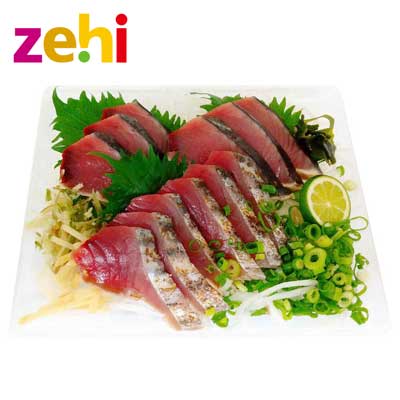 店内あぶり生かつおたたき造り　（大パック）