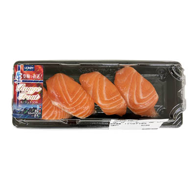 生サーモン握り　4貫