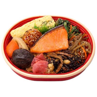 五目わっぱ飯（銀鮭西京焼き）