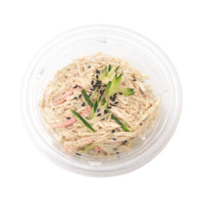 蒸し鶏ごぼうサラダ