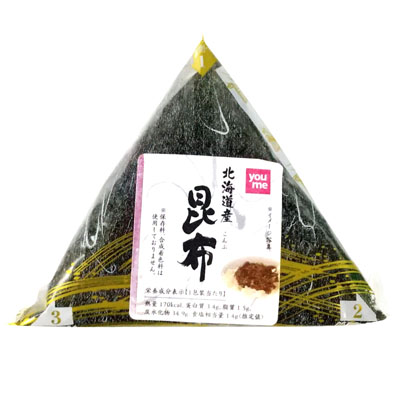 むすび（昆布）