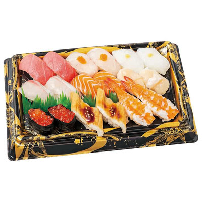 海鮮握り盛り合わせ２人前