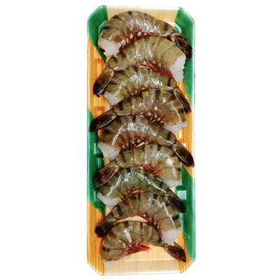 スリランカ産など　ブラックタイガー（超特大）９尾（養殖・解凍）