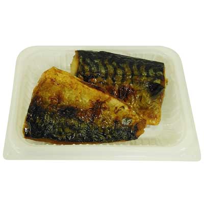 昆布漬けさば塩焼き（2切れ）