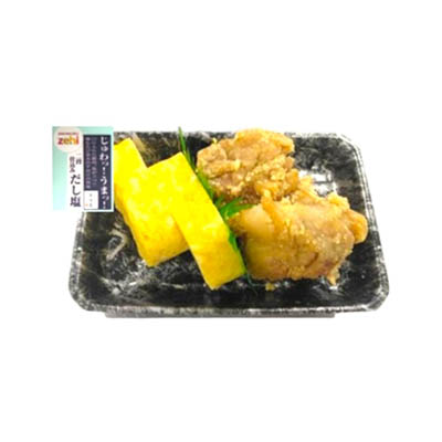 だし巻玉子＆二段仕込みの鶏から揚げ（だし塩）