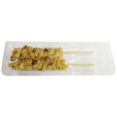 炭火焼鳥串：皮（塩）