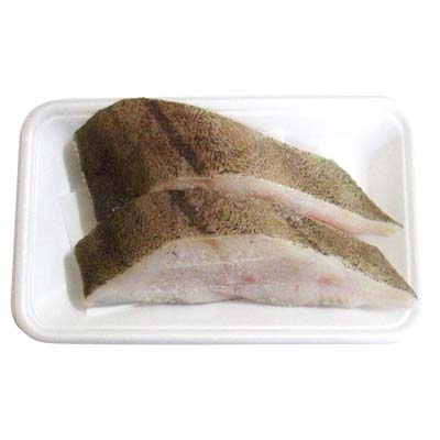 【グラム売】デンマーク産など　からすかれい切り身（2切れ）<解凍>　約230ｇ