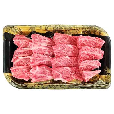 国産和牛肩ロース焼肉用（肉質等級「５等級」）　約180ｇ※100ｇあたり1059円（税込）
