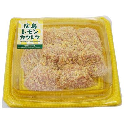 【グラム売】国産若鶏ムネ 広島レモンカツレツ焼用　約260ｇ