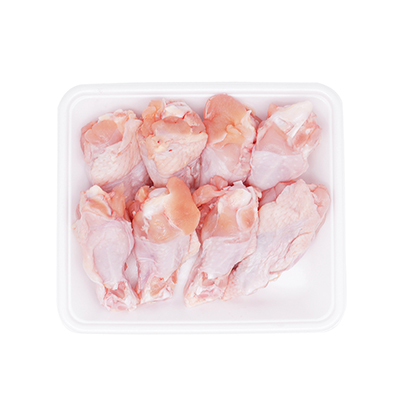 【グラム売】国産若鶏手羽元（解凍品）　約520ｇ