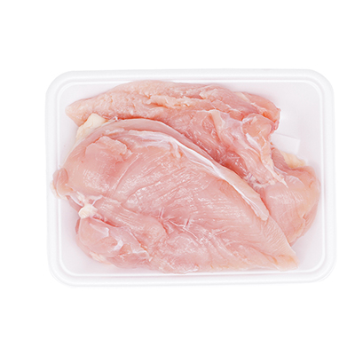 【グラム売】国産若鶏ムネ肉（２枚）　約700ｇ