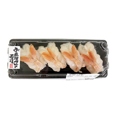 赤えび握り寿司　4貫