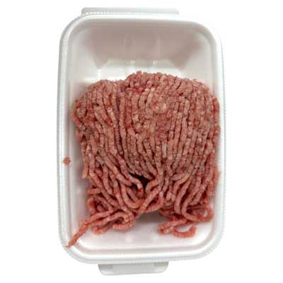【グラム売】牛豚合挽ミンチ特小（解凍、原材肉：牛肉（豪州産）、豚肉（アメリカ産、国産））　約100ｇ