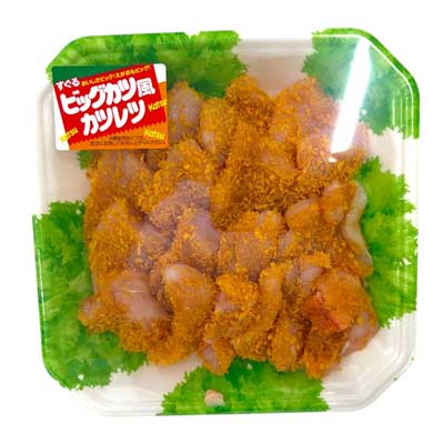 【グラム売】国産若鶏ムネビッグカツ風カツレツ焼用　約300ｇ