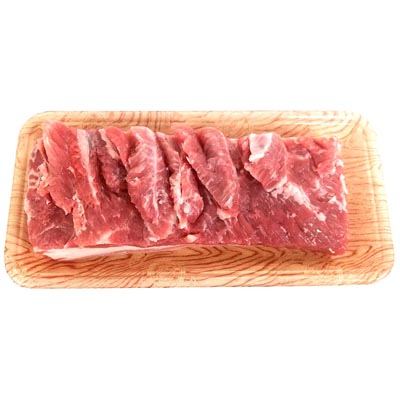 【グラム売】国産豚バラブロック　約500ｇ