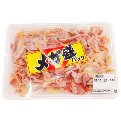 【グラム売】国産親鶏モモ切落し（冷凍品）　約800ｇ