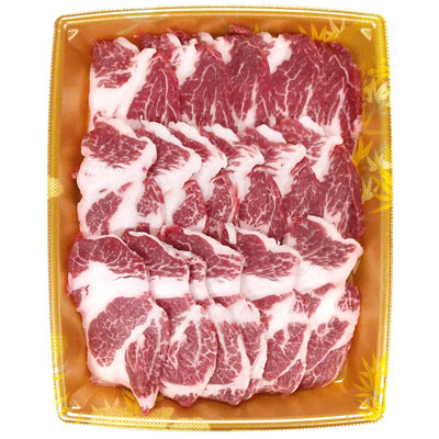 【グラム売】イベリコ豚肩ロース焼肉用(スペイン産・解凍)　約240ｇ