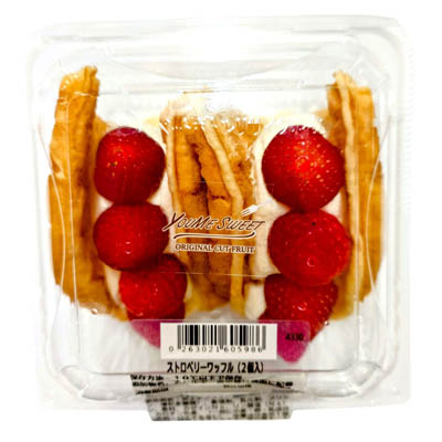 ストロベリーワッフル２個入